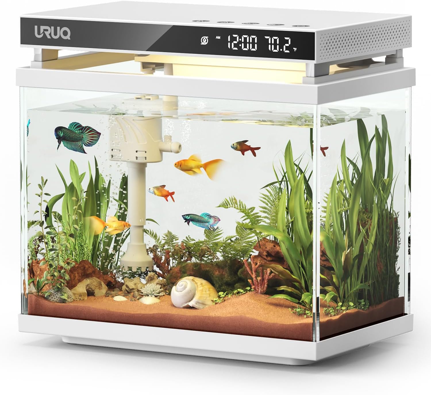 URUQ — Smart Hydroponics \u0026 Aquaponics for Modern Homes, image size:1500x1377